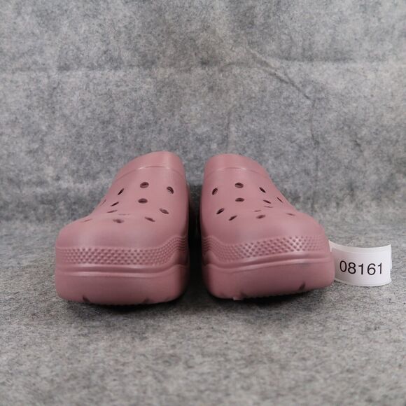 Steve Madden Shoes Women 9 Clog Slip On Scuff Mauve Comfort Rubber Casual Trendy - Picture 3 of 14